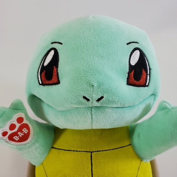 🔴 Build A Bear Workshop Pokemin Squirtle Plush Turtle Retired BABW - Picture 4 of 7